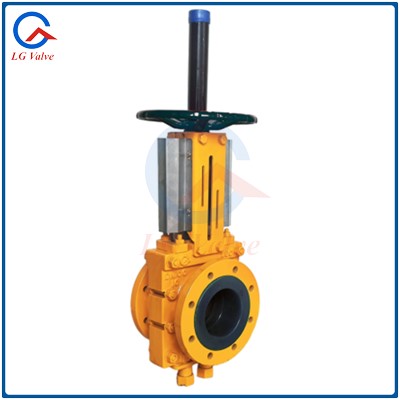 LGC Double-Piece Body Flanged Slurry Gate Valve